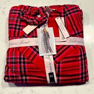 Victoria’s Secret Flannel Long PJ Set.